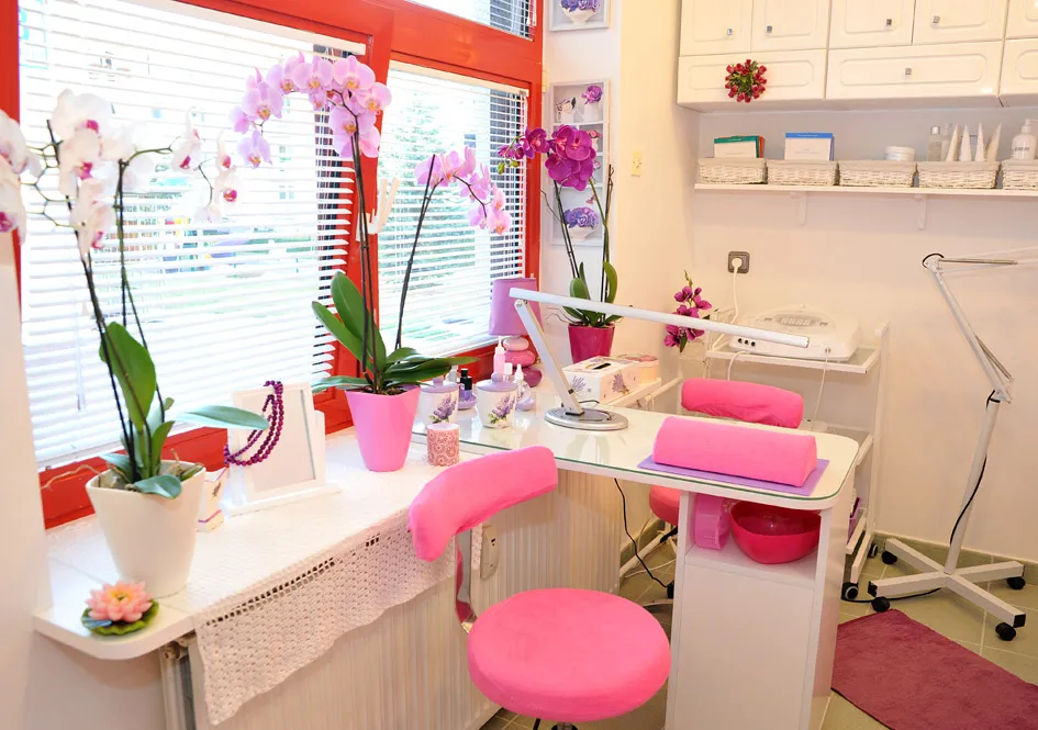 Wnętrze salonu Zakątek Kosmetyki i Wizażu U Beaty